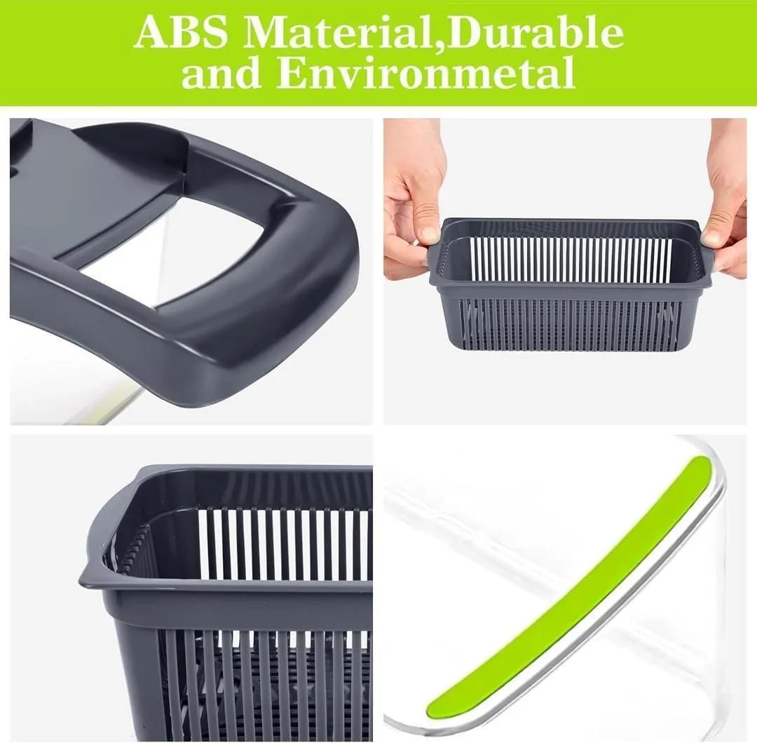 14-in-1 Multi-Function Vegetable Chopper & Slicer
