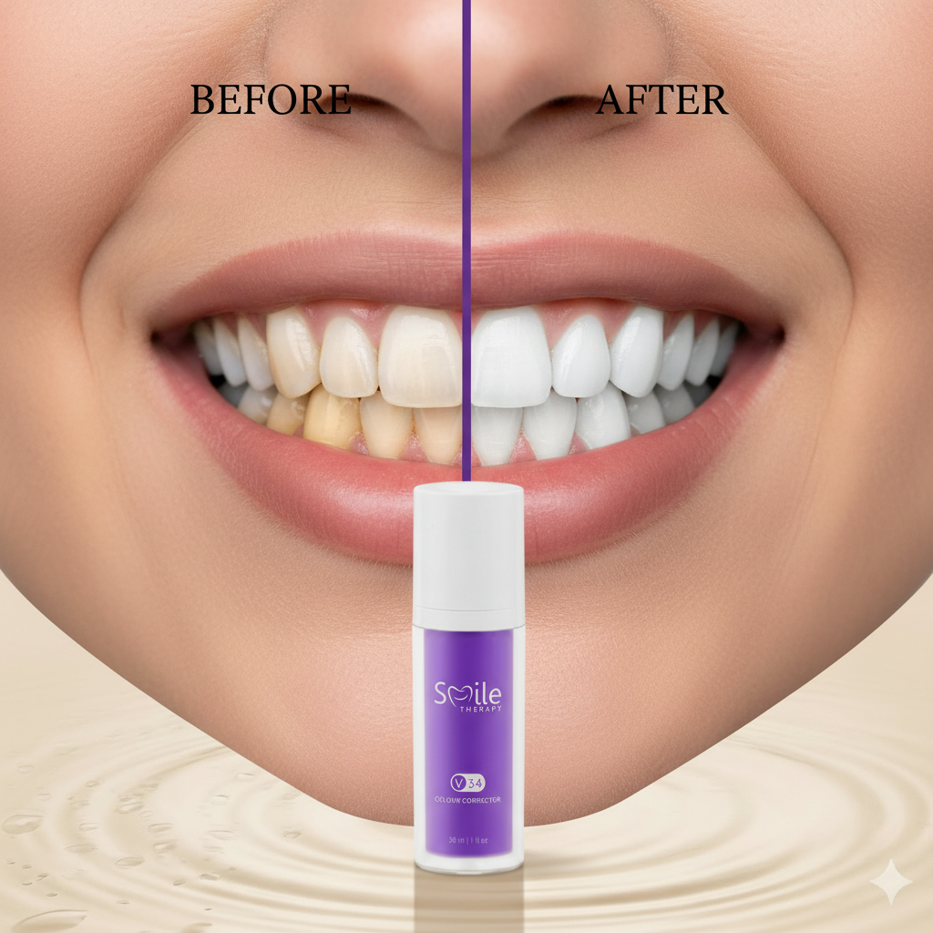 Before After Teeth Close Up